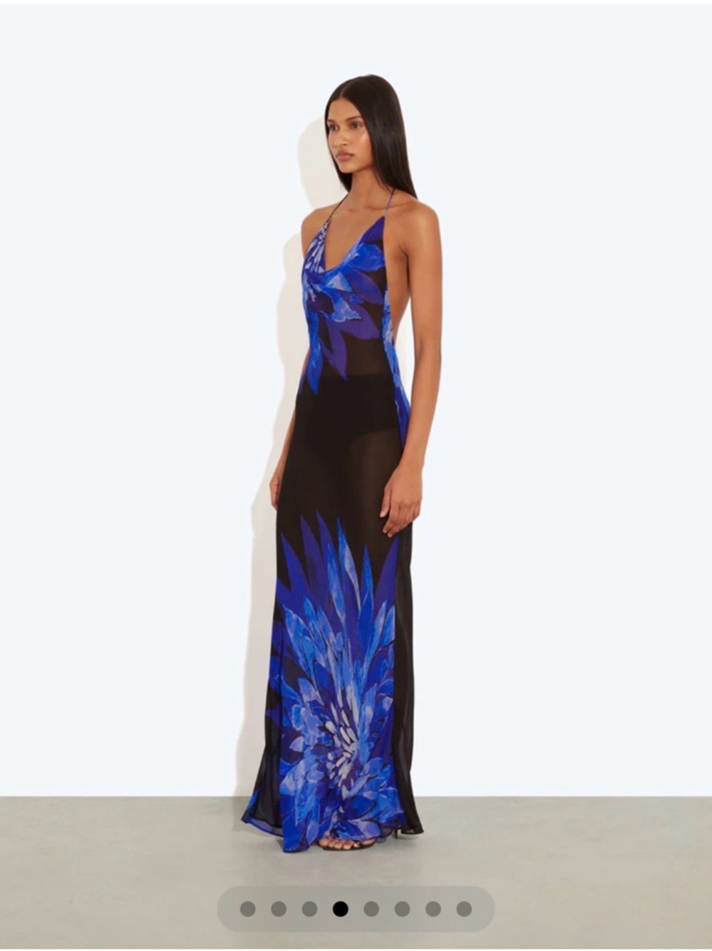 Rat & Boa Black Maxi Dress - Coralina Dress